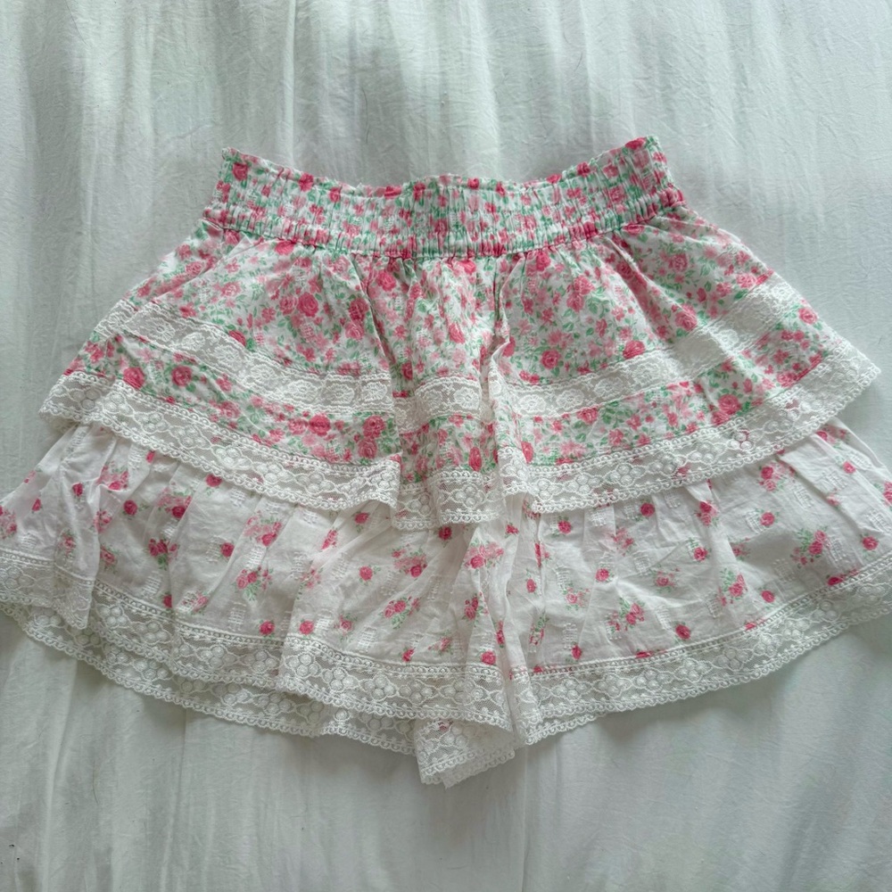 Pink Floral Altard State Skort